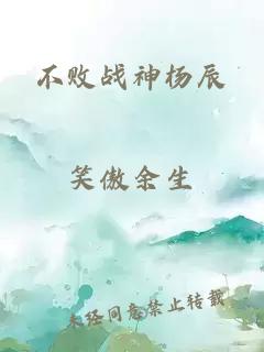 不败战神杨辰