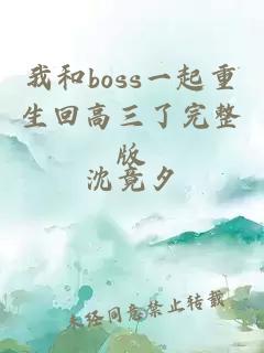 我和boss一起重生回高三了完整版